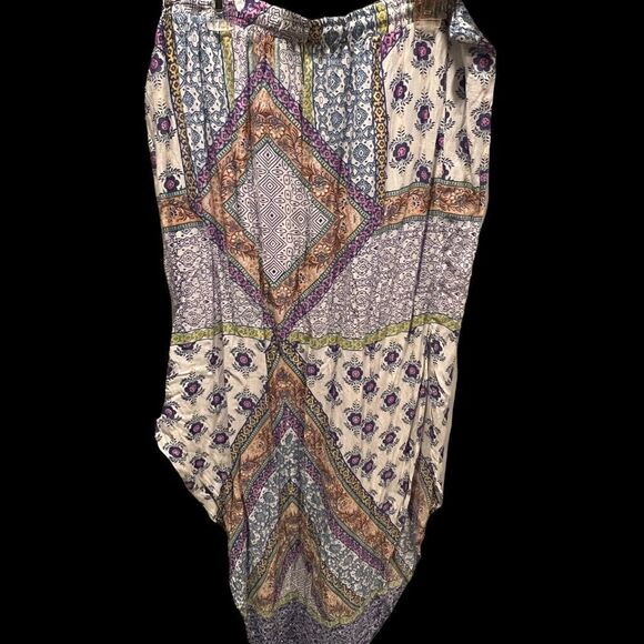Live 4 Truth boho high side slit skirt with drawstring waist size XL - Picture 1 of 9
